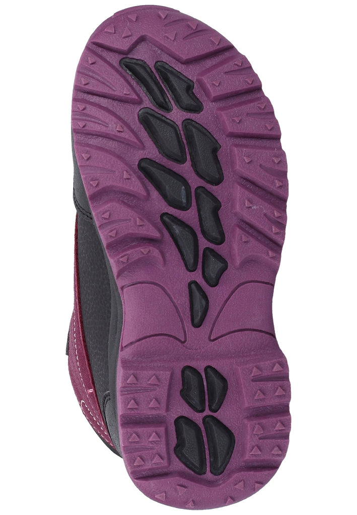 Kickers Stiefelette Lederimitat/Textil Violett Warmfutter - surf4shoes