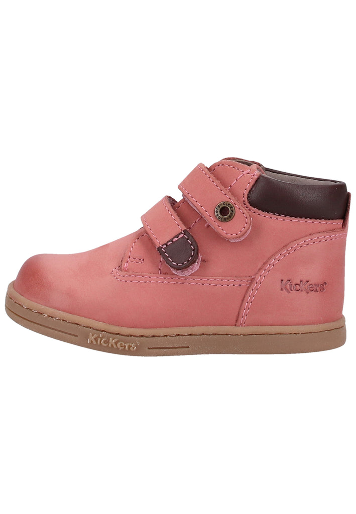 Kickers Halbschuhe Leder Rosa - surf4shoes