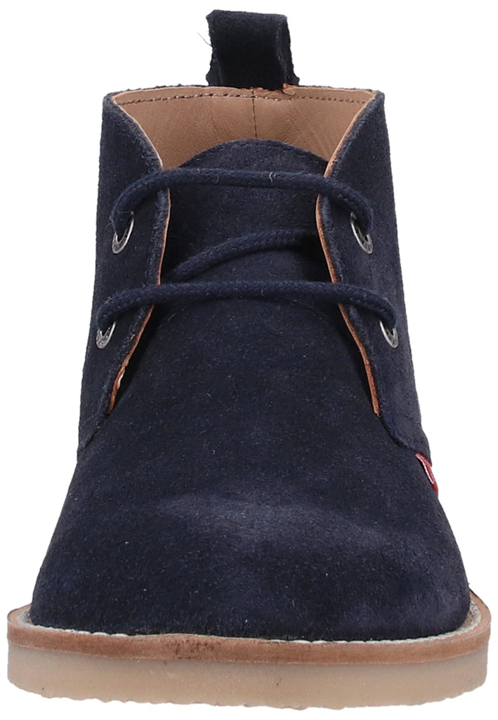 Kickers Halbschuhe Veloursleder Blau - surf4shoes