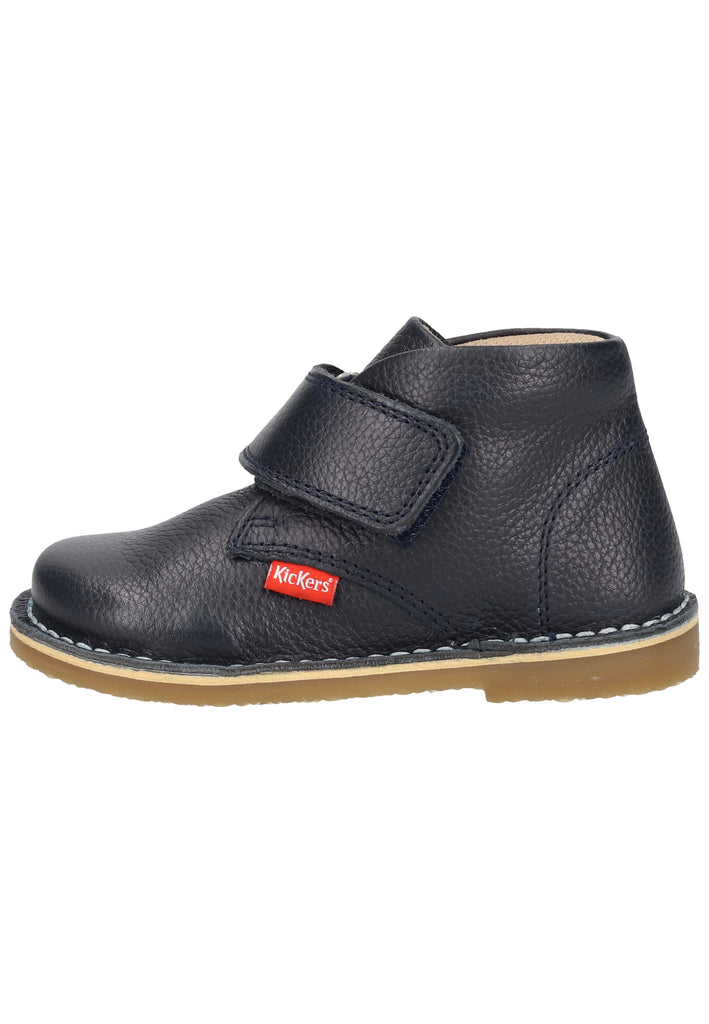 Kickers Halbschuhe Leder Blau - surf4shoes