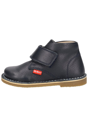 Kickers Halbschuhe Leder Blau - surf4shoes