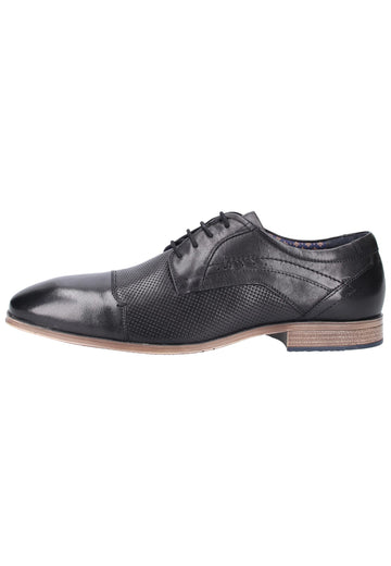 s.Oliver Businessschuhe Leder Schwarz - surf4shoes