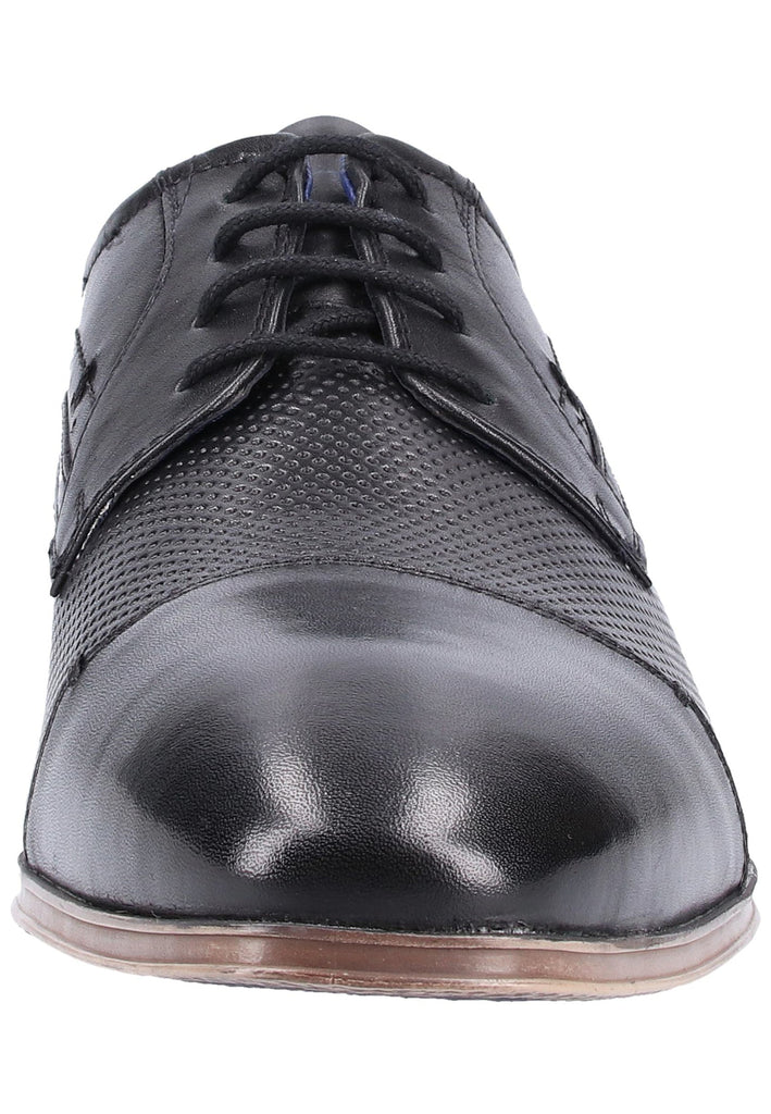 s.Oliver Businessschuhe Leder Schwarz - surf4shoes