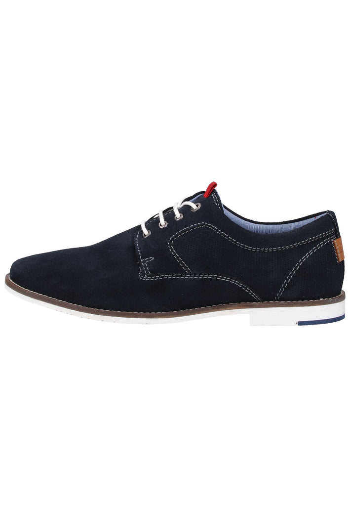 s.Oliver Halbschuhe Leder Navy - surf4shoes