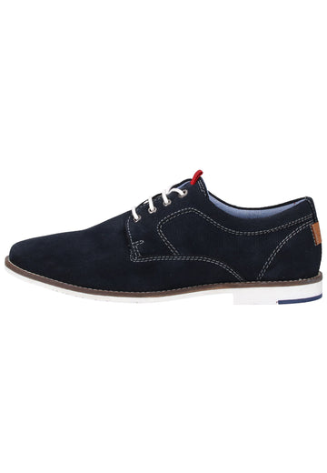 s.Oliver Halbschuhe Leder Navy - surf4shoes