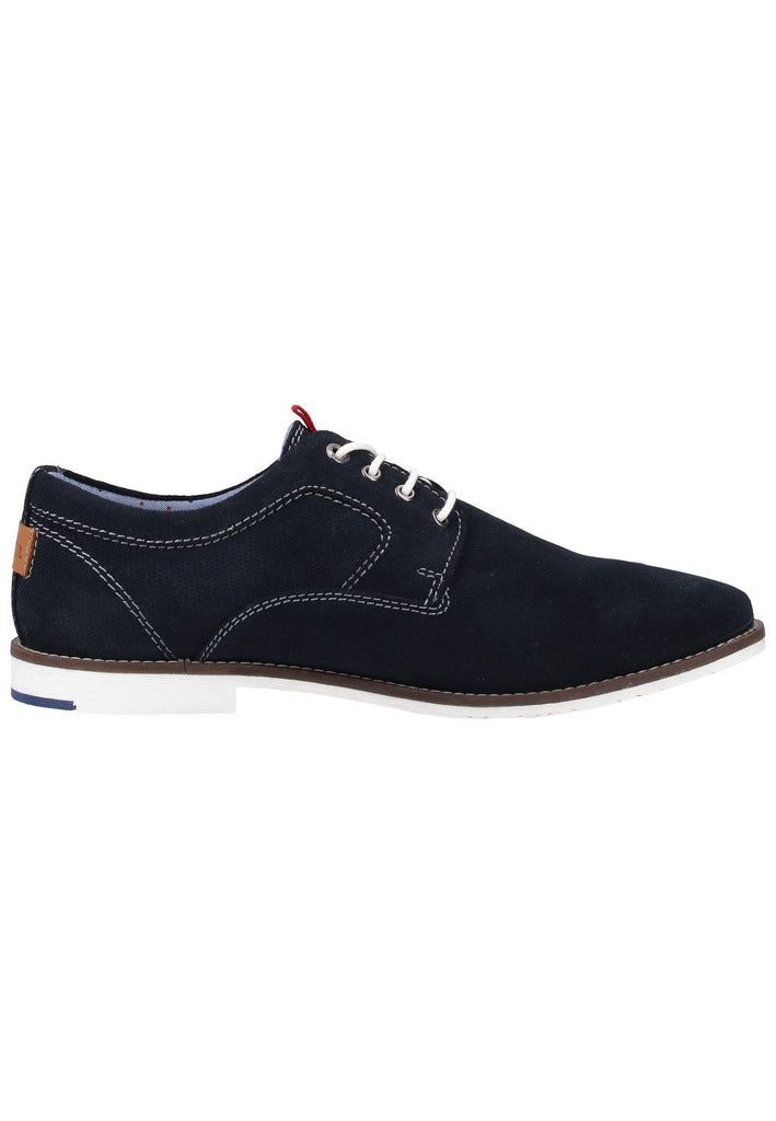 s.Oliver Halbschuhe Leder Navy - surf4shoes