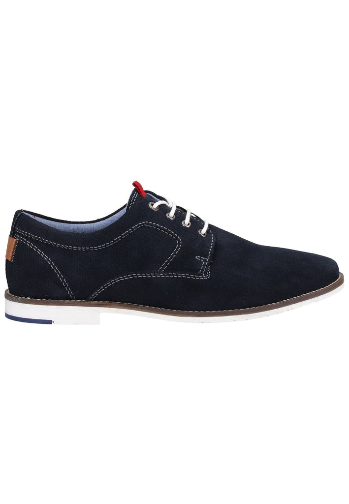 s.Oliver Halbschuhe Leder Navy - surf4shoes