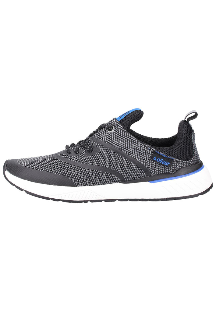 s.Oliver Sneaker Textil Schwarz - surf4shoes
