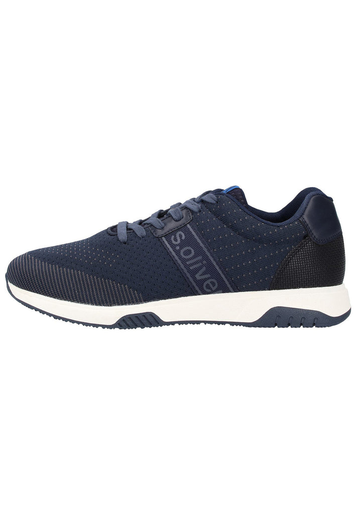 s.Oliver Sneaker Lederimitat/Textil Navy - surf4shoes