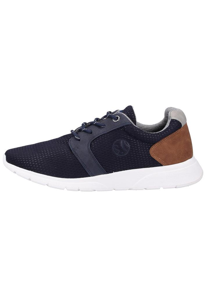 s.Oliver Sneaker Lederimitat/Textil Navy - surf4shoes