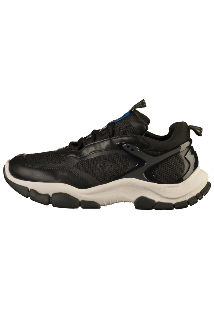 s.Oliver Sneaker Lederimitat/Textil Schwarz - surf4shoes