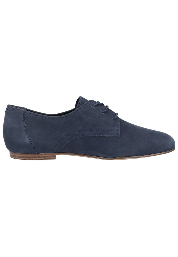 s.Oliver Halbschuhe Leder Navy - surf4shoes