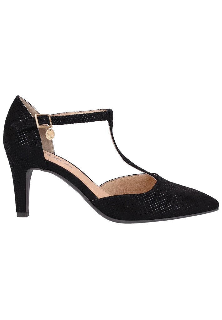 s.Oliver Pumps Lederimitat Schwarz - surf4shoes