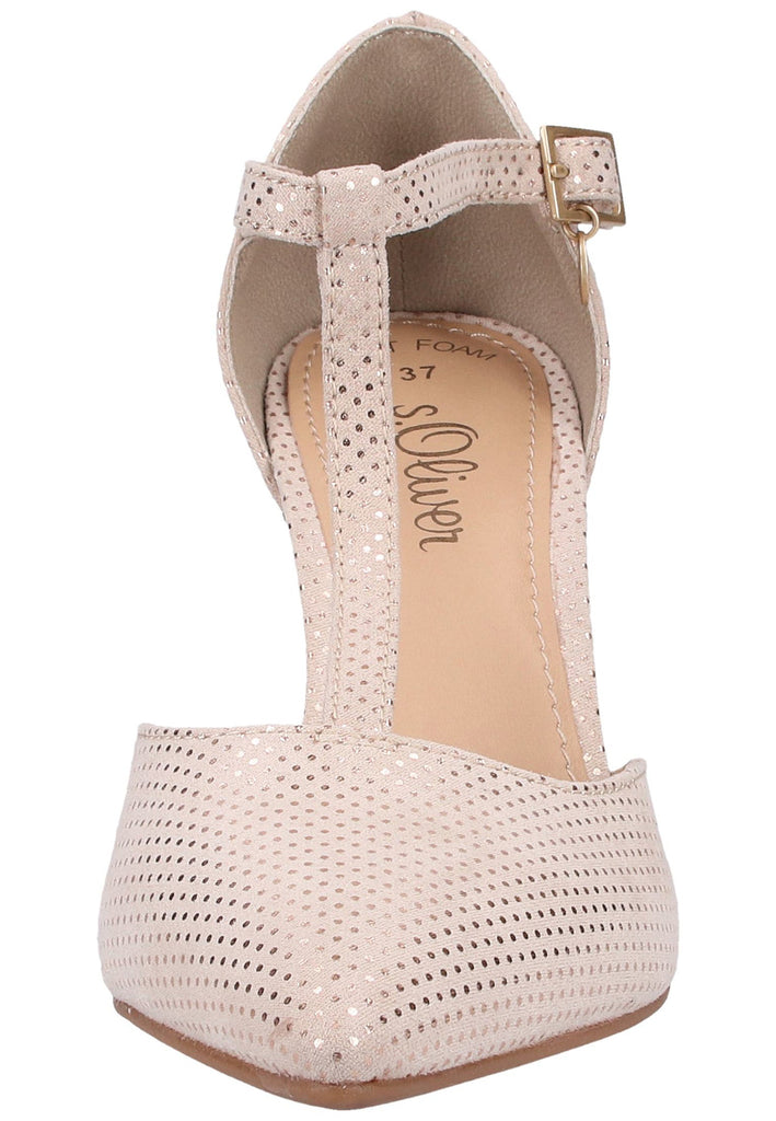 s.Oliver Pumps Lederimitat Beige - surf4shoes