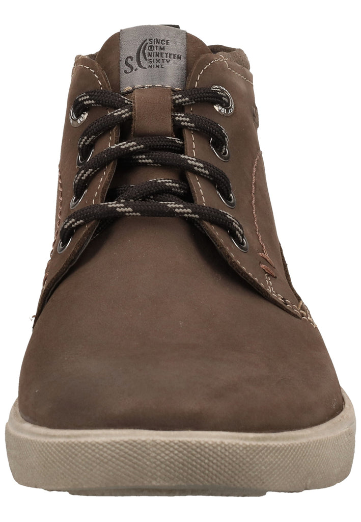 s.Oliver Businessschuhe Leder Grau - surf4shoes