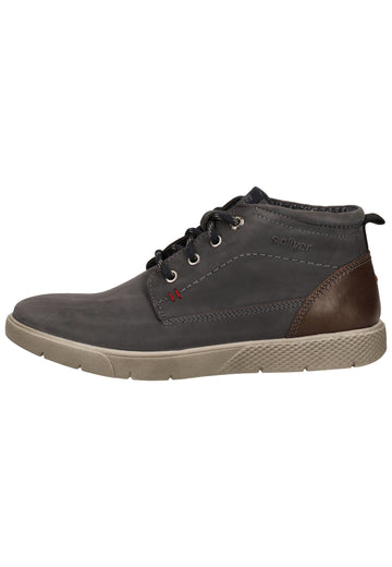 s.Oliver Businessschuhe Leder Blau - surf4shoes