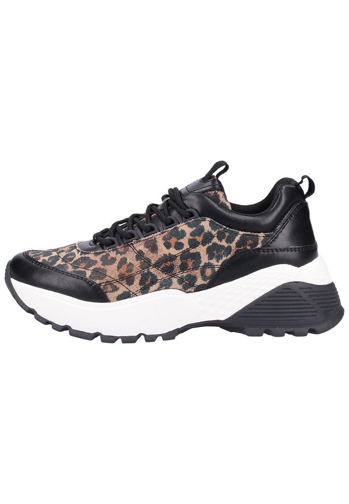 s.Oliver Halbschuhe Lederimitat/Textil Braun - surf4shoes