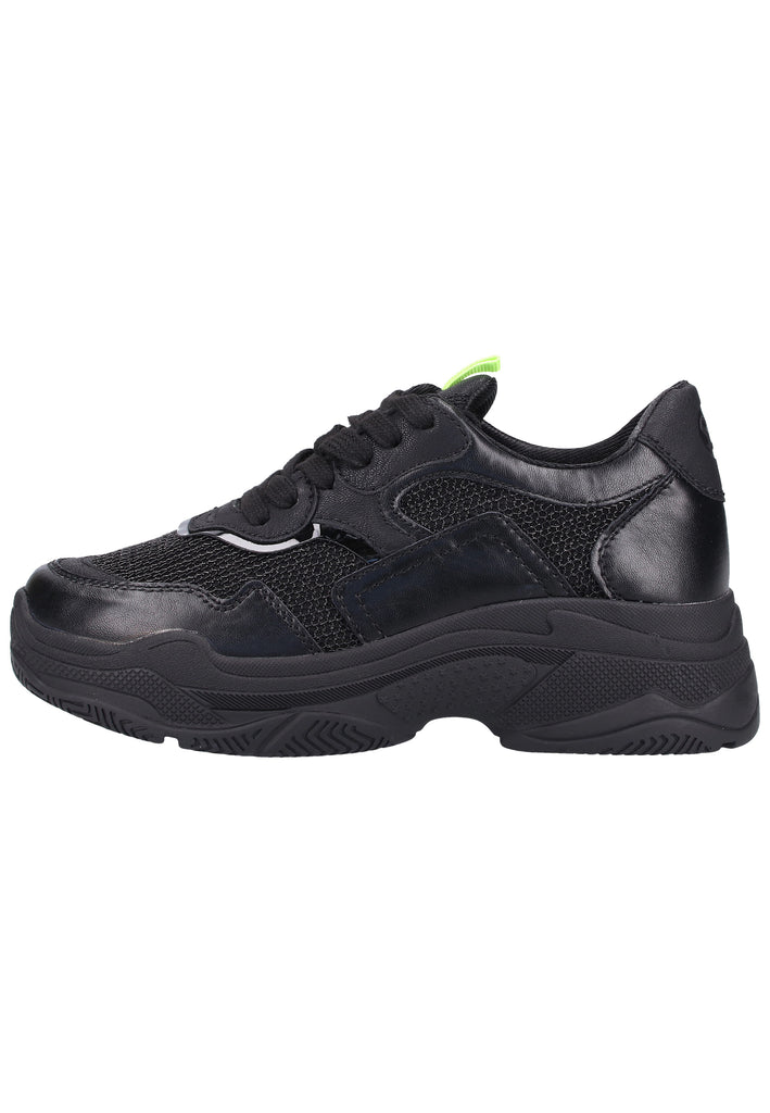s.Oliver Halbschuhe Lederimitat/Textil Schwarz - surf4shoes