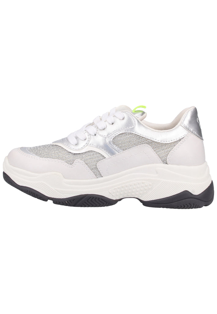 s.Oliver Halbschuhe Lederimitat/Textil Weiß - surf4shoes