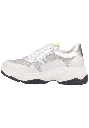 s.Oliver Halbschuhe Lederimitat/Textil Weiß - surf4shoes