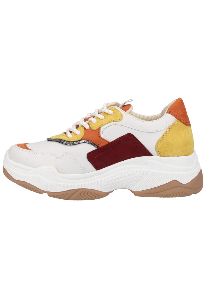 s.Oliver Halbschuhe Lederimitat/Textil Weiß - surf4shoes