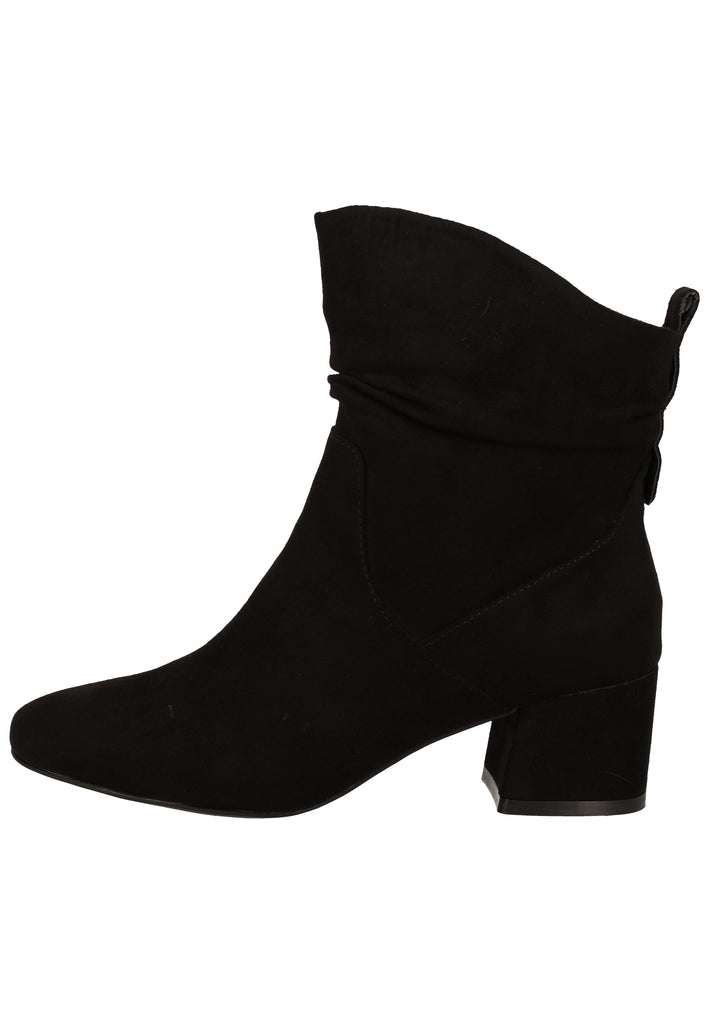 s.Oliver Stiefelette Textil Schwarz - surf4shoes