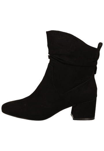 s.Oliver Stiefelette Textil Schwarz - surf4shoes