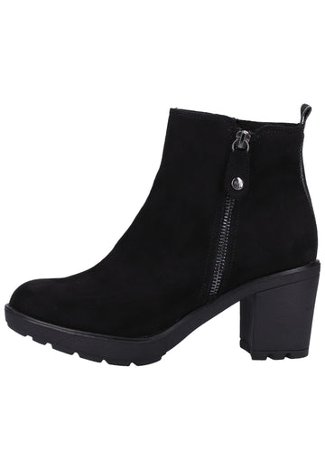 s.Oliver Stiefelette Textil Schwarz - surf4shoes