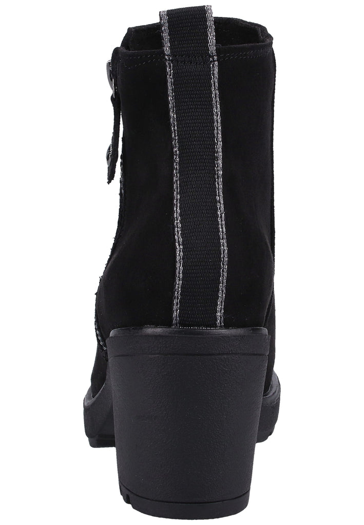 s.Oliver Stiefelette Textil Schwarz - surf4shoes