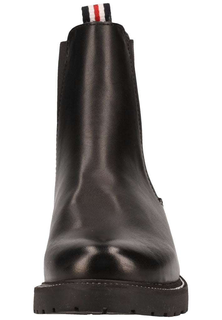 s.Oliver Stiefelette Nappaleder Schwarz - surf4shoes