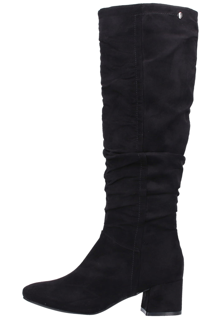 s.Oliver Stiefel Textil Schwarz - surf4shoes