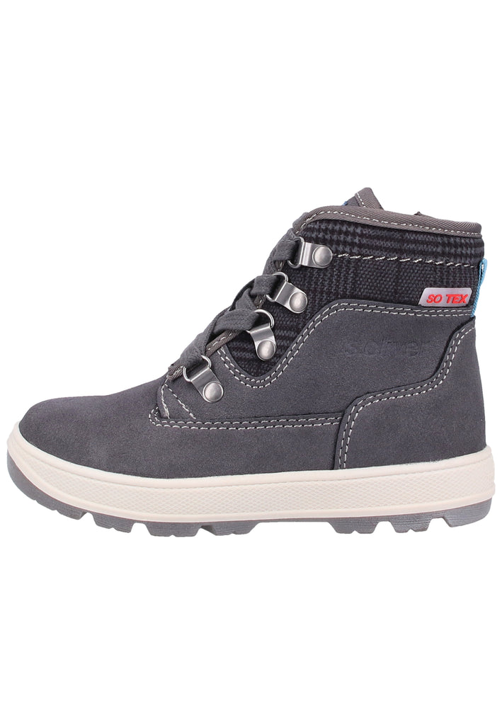 s.Oliver Halbschuhe Lederimitat/Textil Grau - surf4shoes