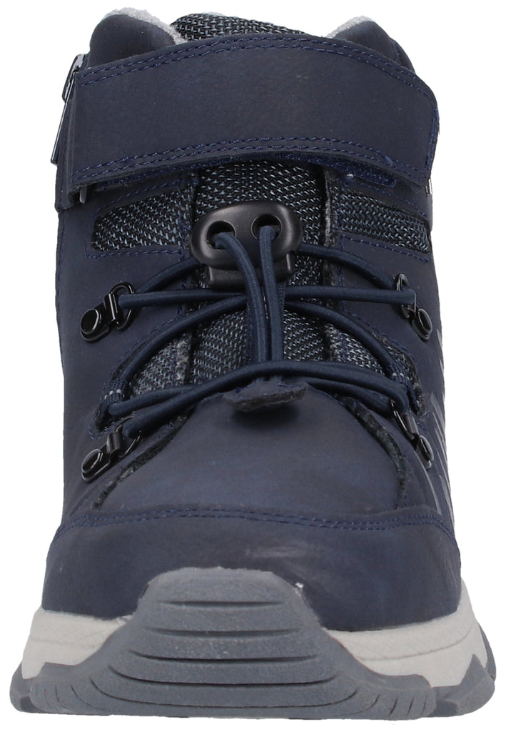 s.Oliver Halbschuhe Lederimitat/Textil Blau Warmfutter - surf4shoes