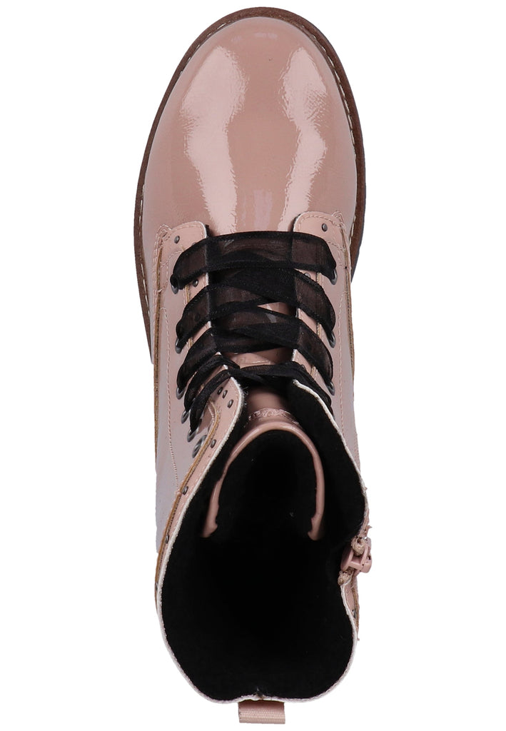 s.Oliver Stiefelette Lederimitat/Textil Rose Warmfutter - surf4shoes