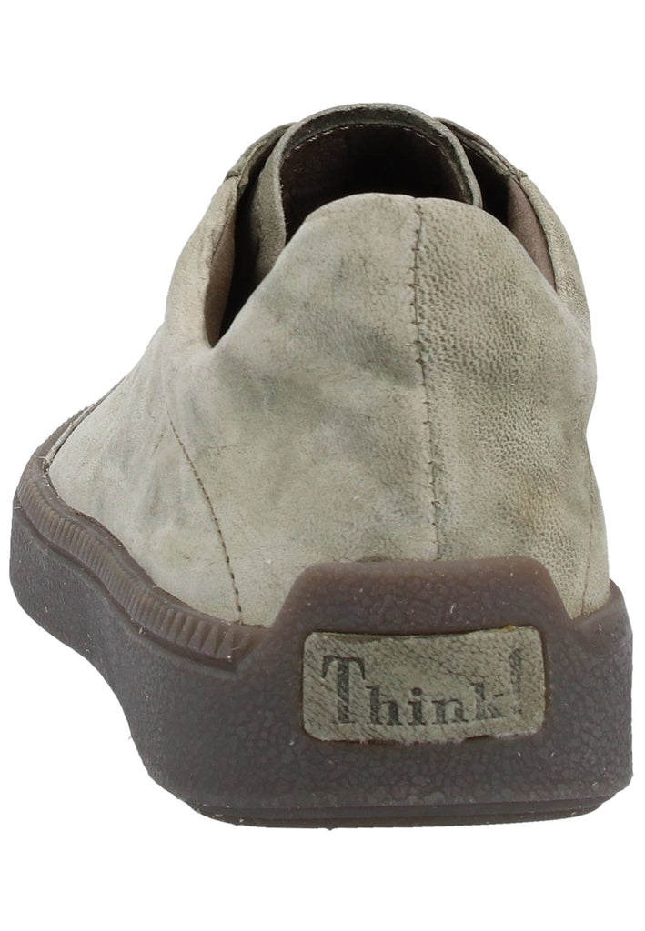 Think! Halbschuhe Leder Oliv - surf4shoes