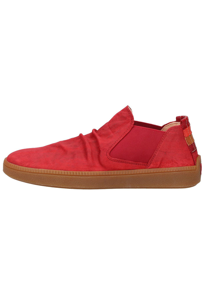 Think! Slipper Leder Rot - surf4shoes