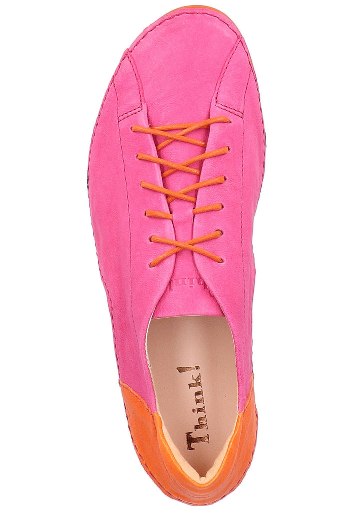 Think! Halbschuhe Leder Pink - surf4shoes