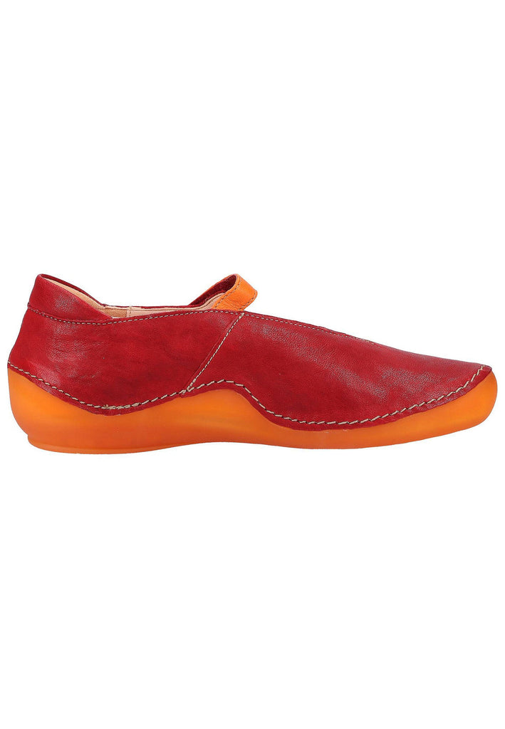 Think! Halbschuhe Leder Rot - surf4shoes