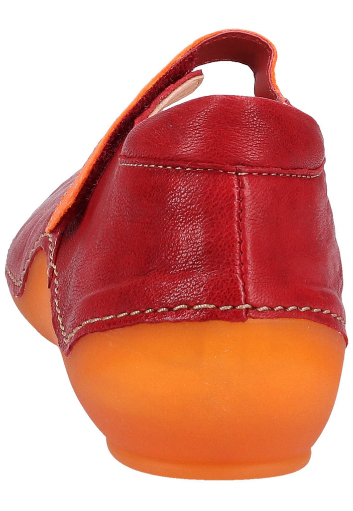 Think! Halbschuhe Leder Rot - surf4shoes