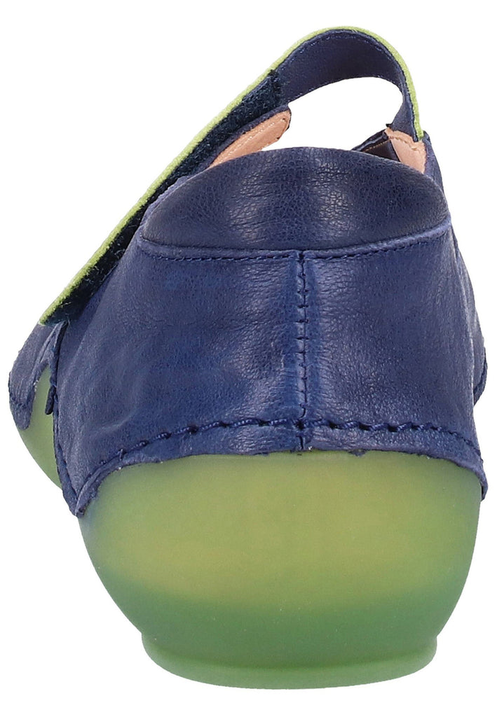 Think! Halbschuhe Leder Blau - surf4shoes