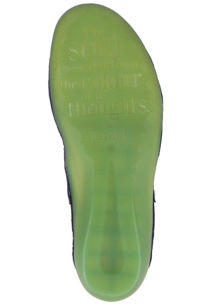 Think! Halbschuhe Leder Blau - surf4shoes