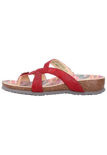 Think! Sandalen Leder Rot - surf4shoes