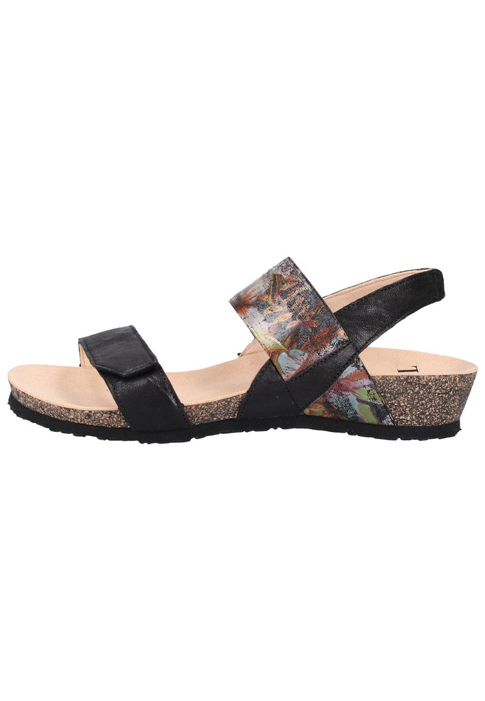 Think! Sandalen Leder Schwarz - surf4shoes
