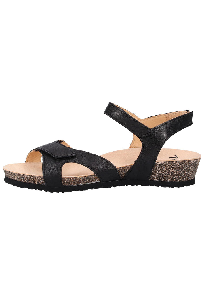 Think! Sandalen Leder Schwarz - surf4shoes