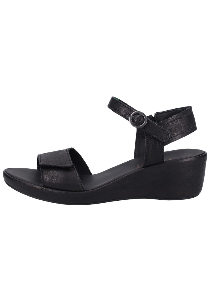 Think! Sandalen Leder Schwarz - surf4shoes