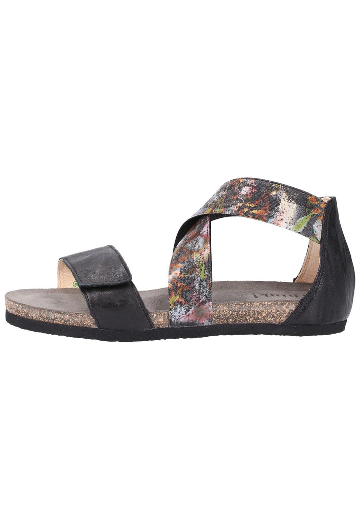 Think! Sandalen Leder Schwarz - surf4shoes