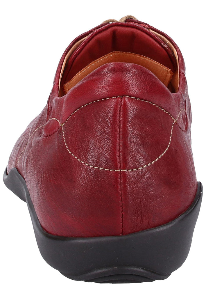 Think! Halbschuhe Leder Rot - surf4shoes