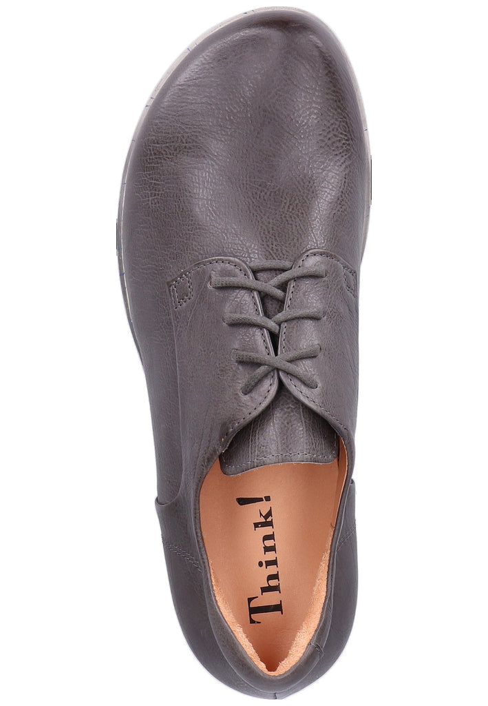 Think! Halbschuhe Leder Dunkelgrau - surf4shoes