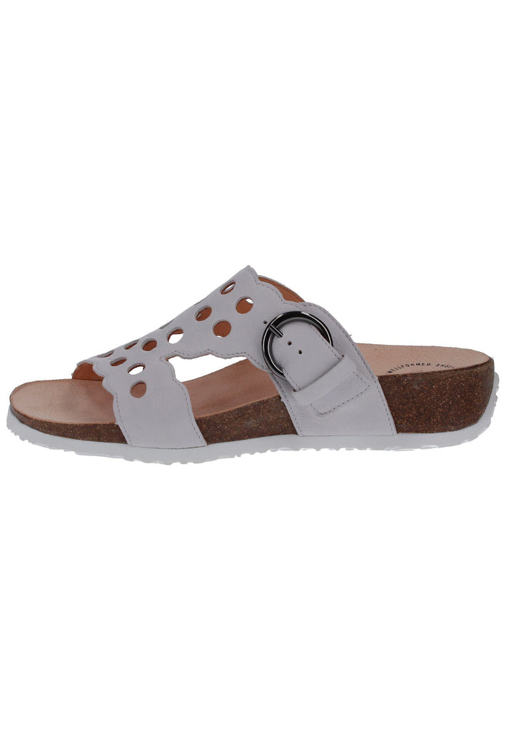 Think! Pantoletten Leder Weiß - surf4shoes