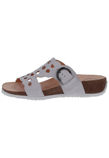 Think! Pantoletten Leder Weiß - surf4shoes